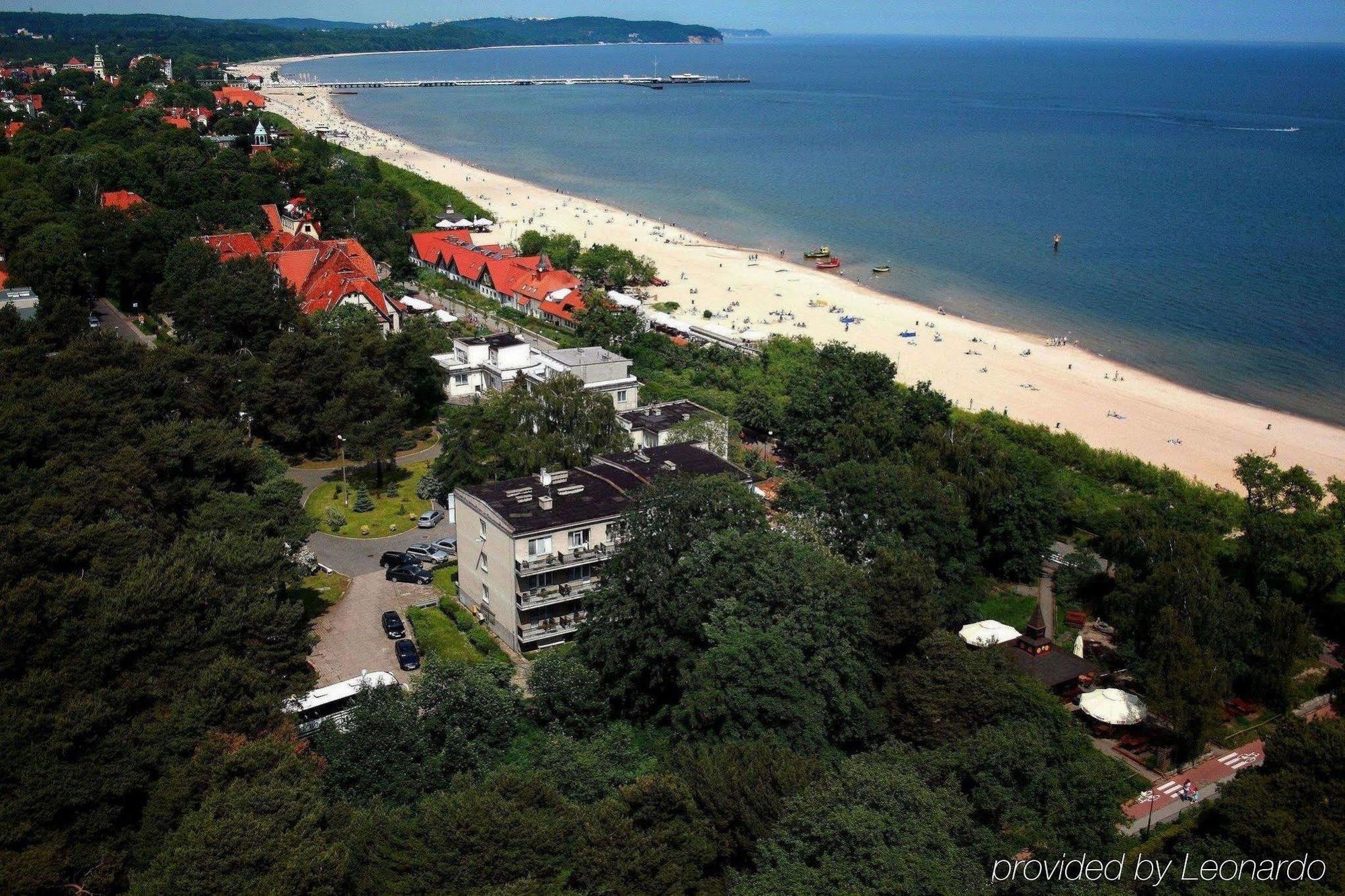 Hotel Pomaranczowa Plaza Sopot Exterior foto